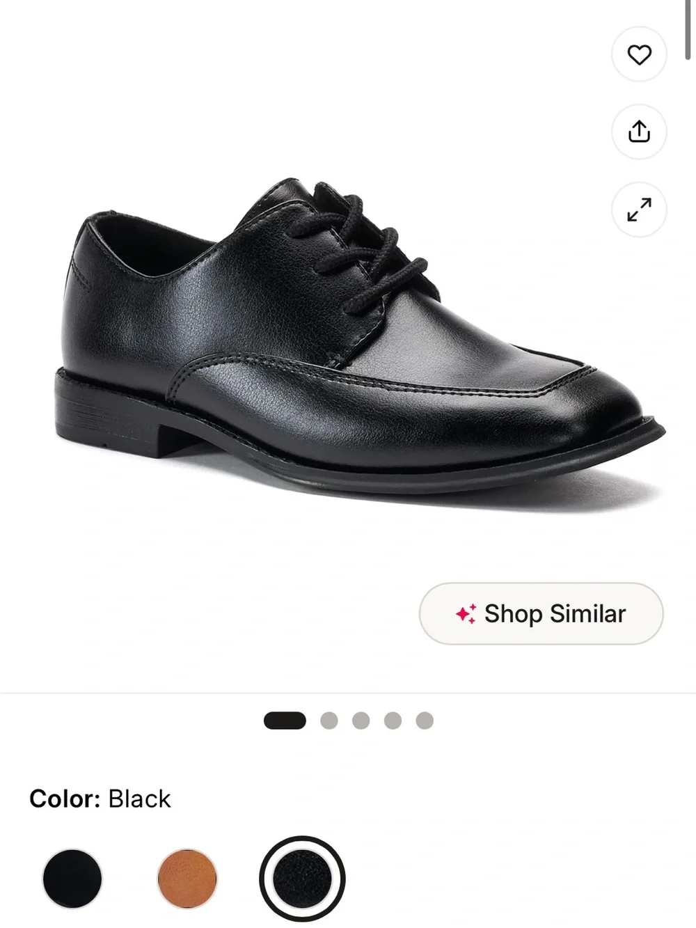 Sonoma Goods for Life black lace -up dress shoes